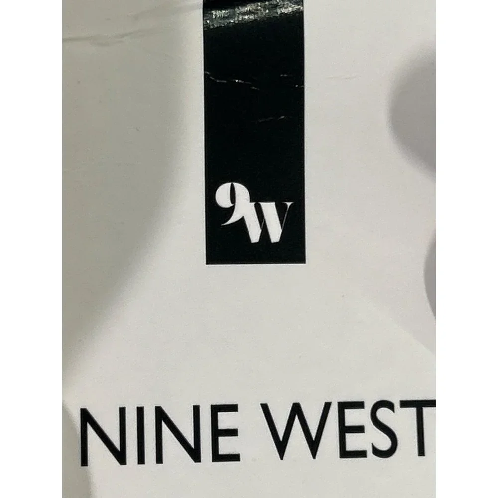 Nine West NWT Women's Houndstooth Black & Ivory Lined Skirt Size XS - Picture 6 of 9